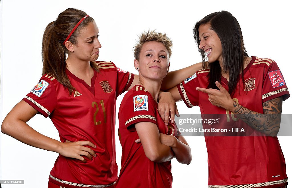 Spain Portraits - FIFA Women's World Cup 2015