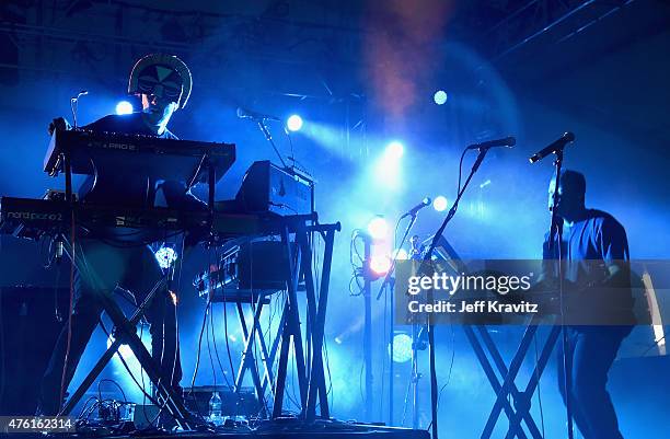 Performs onstage during 2015 Governors Ball Music Festival at Randall's Island on June 6, 2015 in New York City.