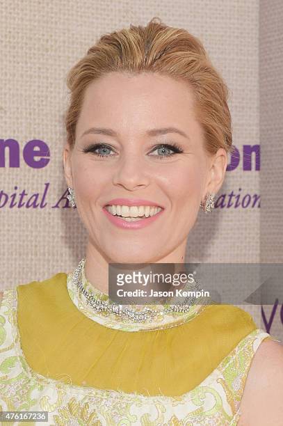 Actress Elizabeth Banks attends the 14th annual Chrysalis Butterfly Ball sponsored by Audi, Kayne Anderson, Lauren B. Beauty and Z Gallerie on June...