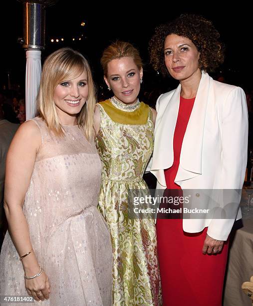 Actors Kristen Bell, Elizabeth Banks and Butterfly Ball Co-Chair Donna Langley attend the 14th annual Chrysalis Butterfly Ball sponsored by Audi,...