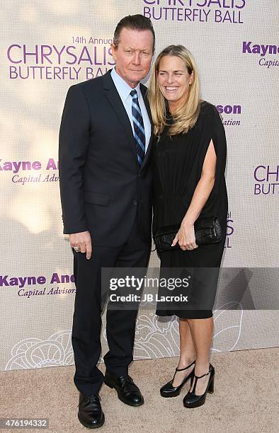 Robert Patrick and Barbara Patrick attend the 14th annual Chrysalis Butterfly Ball sponsored by Audi, Kayne Anderson, Lauren B. Beauty and Z Gallerie...