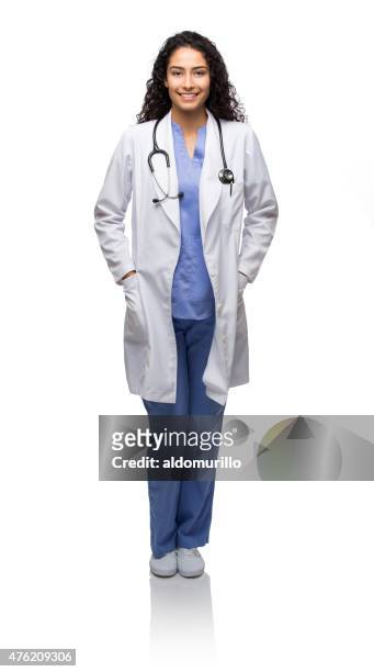 femmina medico - doctor standing foto e immagini stock
