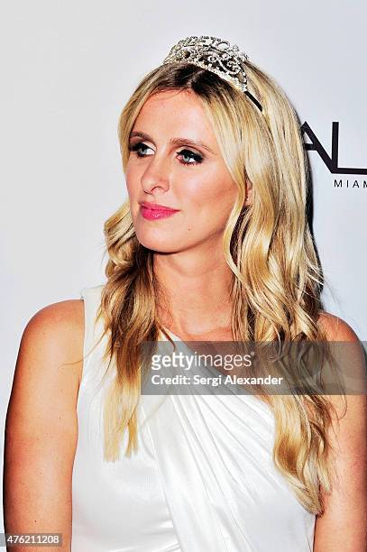 Nicky Hilton celebrates her bachelorette weekend at Wall at W Hotel on June 6, 2015 in Miami Beach, Florida.