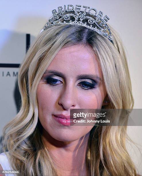 Nicky Hilton attends the Paris Hilton Debuts New Single and Nicky Ultimate Bachelorette Party at Wall at W Hotel on June 6, 2015 in Miami Beach,...