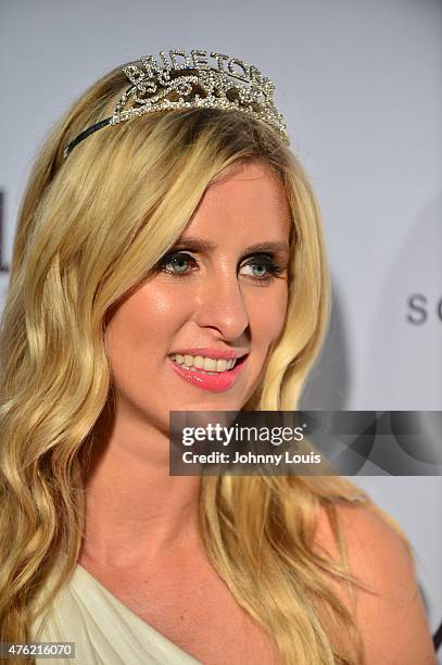 Nicky Hilton attends the Paris Hilton Debuts New Single and Nicky Ultimate Bachelorette Party at Wall at W Hotel on June 6, 2015 in Miami Beach,...