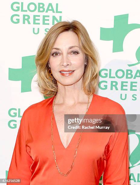 Actress Sharon Lawrence attends the Global Green USA 19th Annual Millennium Awards on June 6, 2015 in Century City, California.