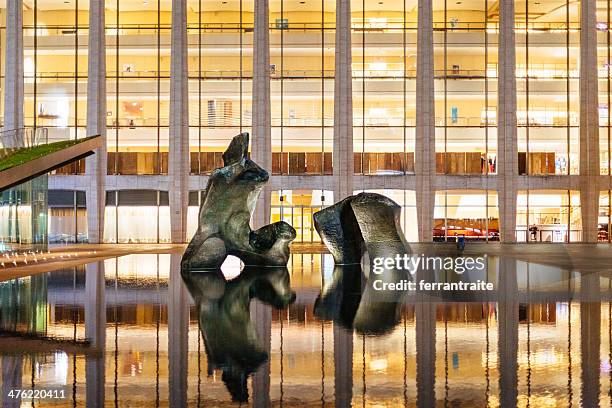 lincoln center new york - lincoln centre for the performing arts stock-fotos und bilder
