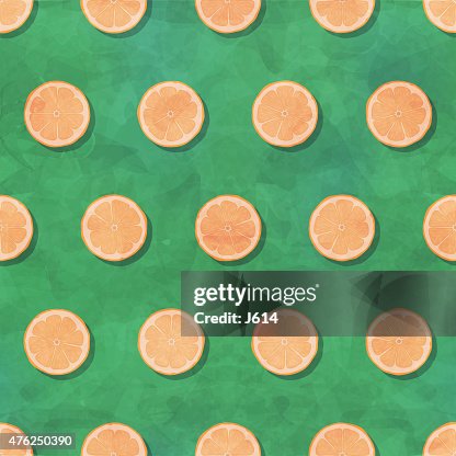 Lemon slice seamless pattern Lemon slice seamless pattern
