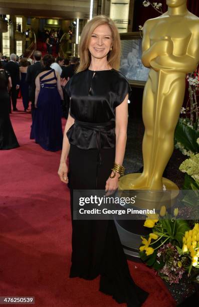 Dawn Hudson, CEO, Academy of Motion Picture Arts and Sciences attends the Oscars held at Hollywood & Highland Center on March 2, 2014 in Hollywood,...