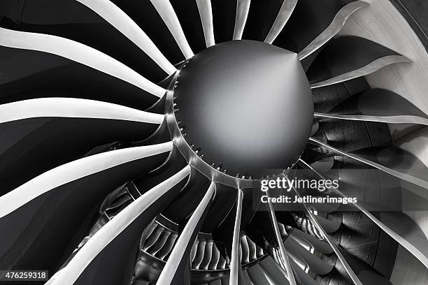 general electric genx engine - boeing stock pictures, royalty-free photos & images