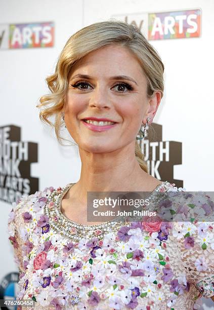 Emilia Fox attends the South Bank Sky Arts Awards at The Savoy Hotel on June 7, 2015 in London, England.