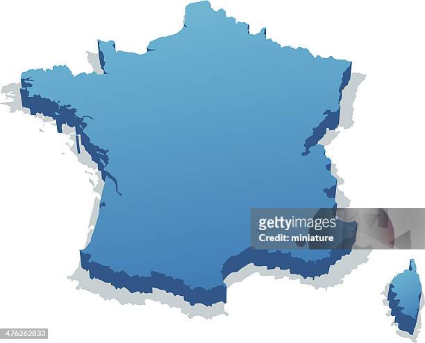 france - 3d french stock illustrations