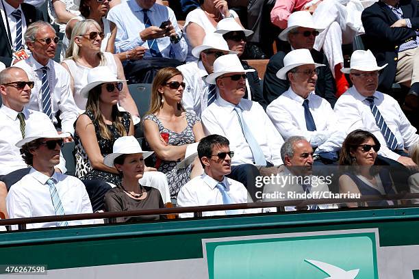 Former Tennis Player Gustavo Kuerten, President of the Swiss Confederation Simonetta Sommaruga', French Prime Minister Manuel Valls, President of...