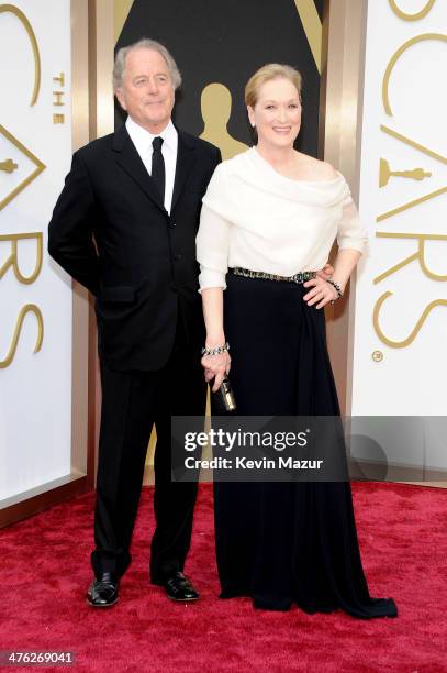 Don Gummer and Meryl Streep attend the Oscars held at Hollywood & Highland Center on March 2, 2014 in Hollywood, California.