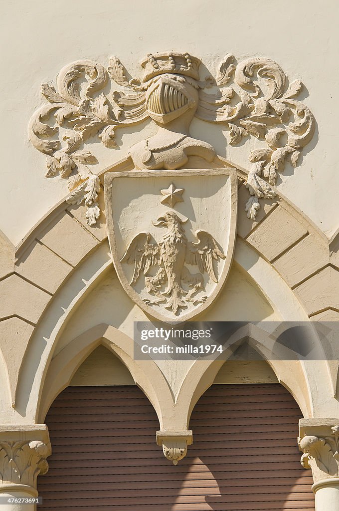 Manfredi Palace. Cerignola. Apulia. Italy.