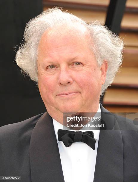 Editor of Vanity Fair Graydon Carter attends the 2014 Vanity Fair Oscar Party hosted by Graydon Carter on March 2, 2014 in West Hollywood, California.
