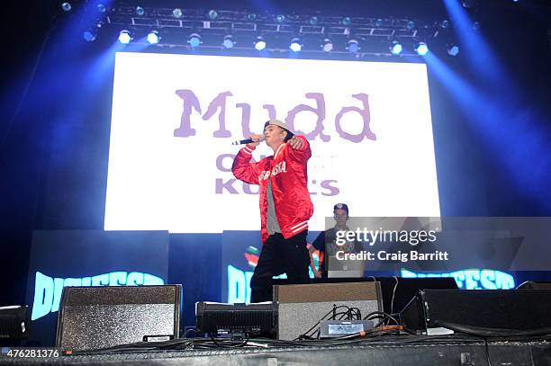 Jack Johnson performing on the Mudd Stage at Digifest on June 6, 2015 in New York City.