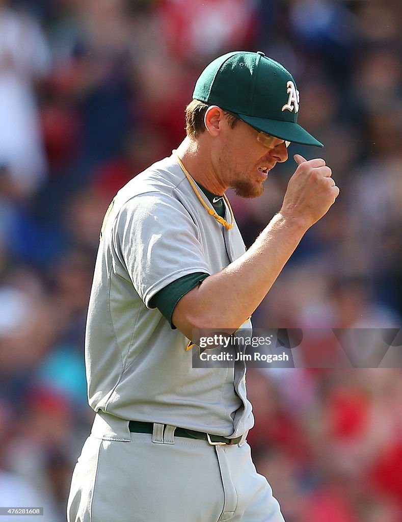 Oakland Athletics v Boston Red Sox