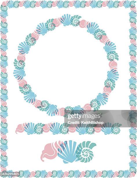 Sea Shell Borders And Frames