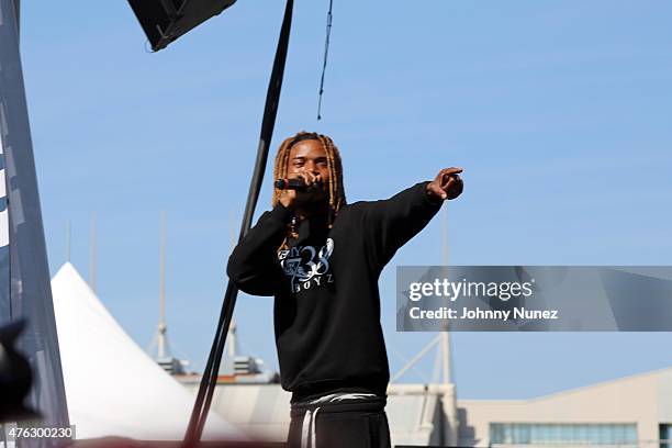 Fetty Wap performs during 2015 Hot 97 Summer Jam at MetLife Stadium on June 7 in East Rutherford, New Jersey.