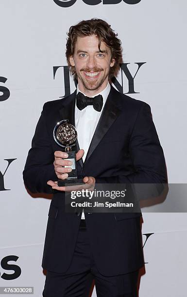 Actor Christian Borle attends American Theatre Wing's 69th Annual Tony Awards at Radio City Music Hall on June 7, 2015 in New York City.