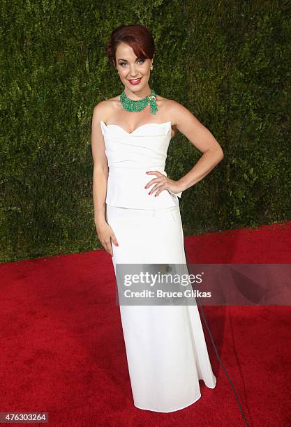 Sierra Boggess attends the American Theatre Wing's 69th Annual Tony Awards at Radio City Music Hall on June 7, 2015 in New York City.