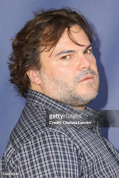 Actor Jack Black attends the opening night of 'Matilda the Musical' at Ahmanson Theatre on June 7, 2015 in Los Angeles, California.