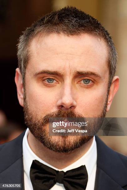 Jeremy Scahill attends the 86th Oscars held at Hollywood & Highland Center on March 2, 2014 in Hollywood, California.