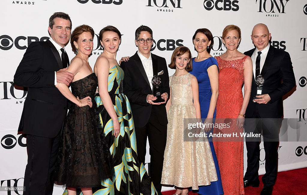 2015 Tony Awards - Press Room