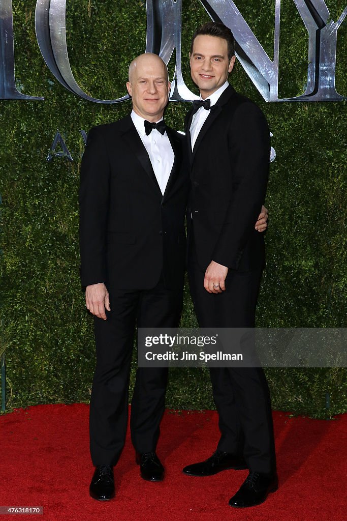 Richie Jackson and Jordan Roth attend the American Theatre Wing's ...