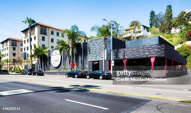 the comedy store on sunset strip west hollywood los angeles - hollywood actor stock pictures, royalty-free photos & images