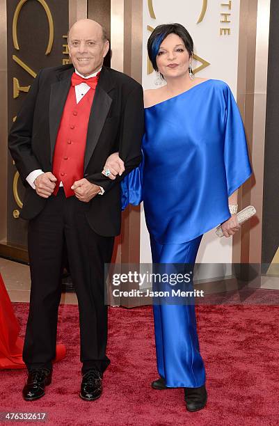 Joseph Luft and singer Liza Minnelli attend the Oscars held at Hollywood & Highland Center on March 2, 2014 in Hollywood, California.