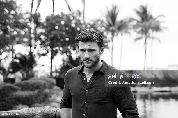 Actor Scott Eastwood poses for a portrait at the Taste of Summer Opening Night Party during the 2015 Maui Film Festival at Grand Wailea on June 3,...