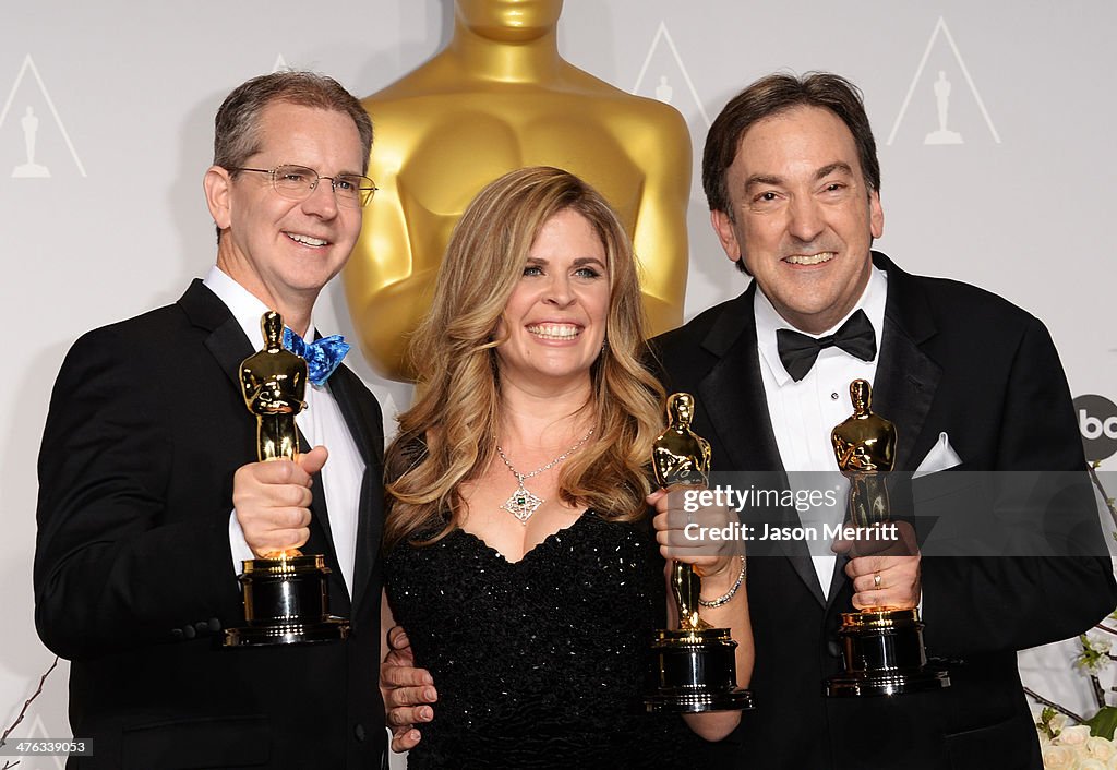 86th Annual Academy Awards - Press Room