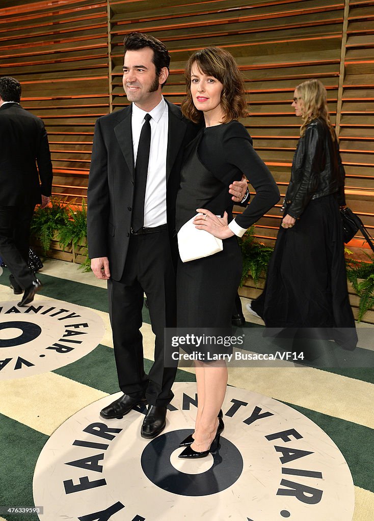 2014 Vanity Fair Oscar Party Hosted By Graydon Carter - Roaming Arrivals