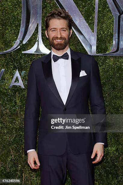 Actor Matthew Morrison attends American Theatre Wing's 69th Annual Tony Awards at Radio City Music Hall on June 7, 2015 in New York City.