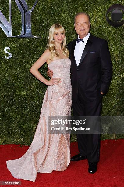 Kayte Walsh and Kelsey Grammer attend American Theatre Wing's 69th Annual Tony Awards at Radio City Music Hall on June 7, 2015 in New York City.