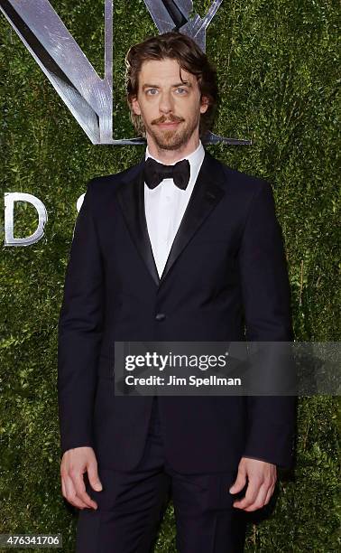 Actor Christian Borle attends American Theatre Wing's 69th Annual Tony Awards at Radio City Music Hall on June 7, 2015 in New York City.