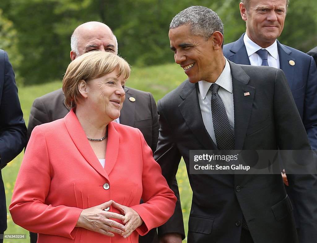 G7 Leaders Meet For Summit At Schloss Elmau