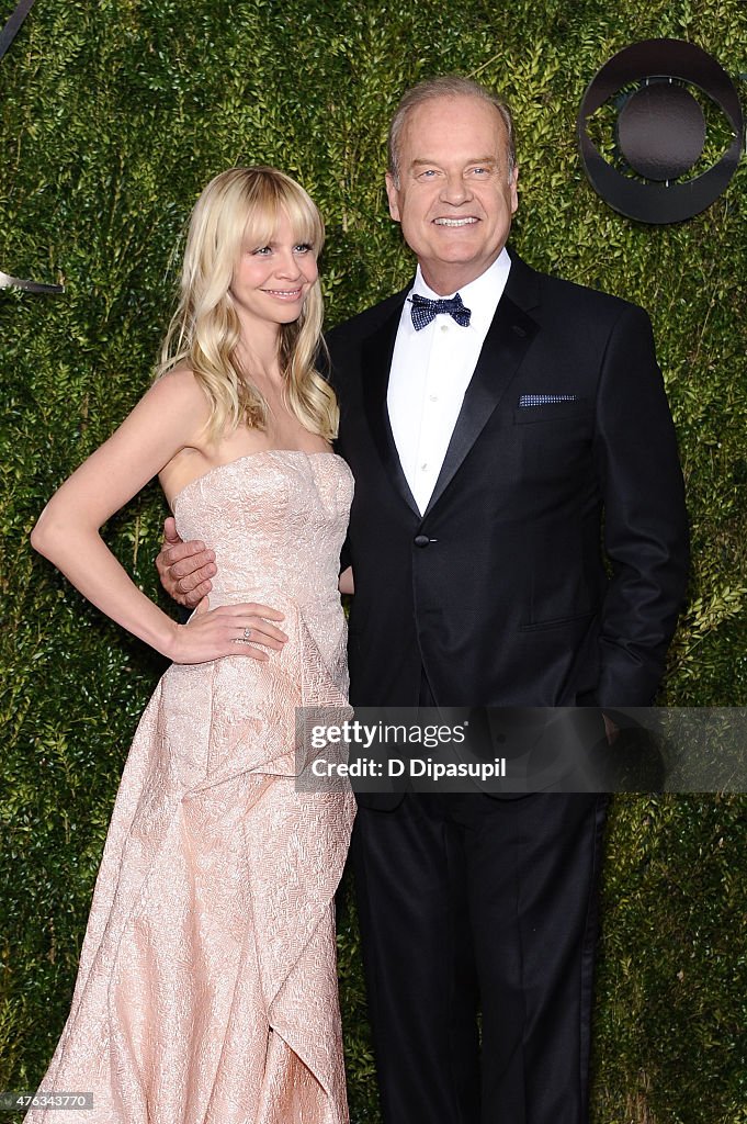 Kayte Walsh and Kelsey Grammer attend the American Theatre Wing's Kayte Walsh and Kelsey Grammer attend the American Theatre Wing's