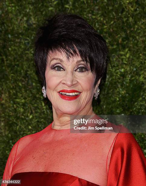 Actress Chita Rivera attends American Theatre Wing's 69th Annual Tony Awards at Radio City Music Hall on June 7, 2015 in New York City.