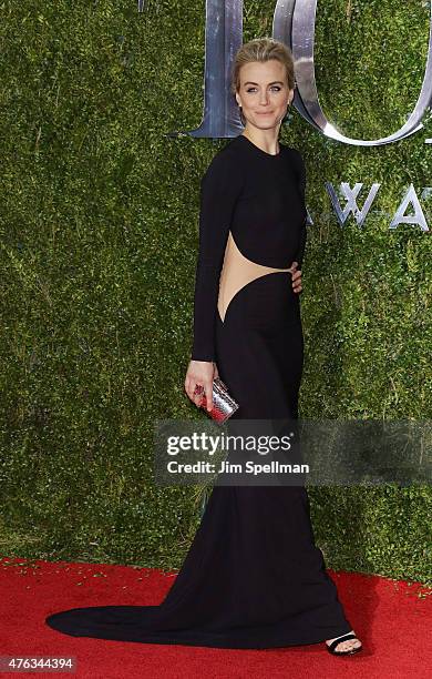 Actress Taylor Schilling attends American Theatre Wing's 69th Annual Tony Awards at Radio City Music Hall on June 7, 2015 in New York City.