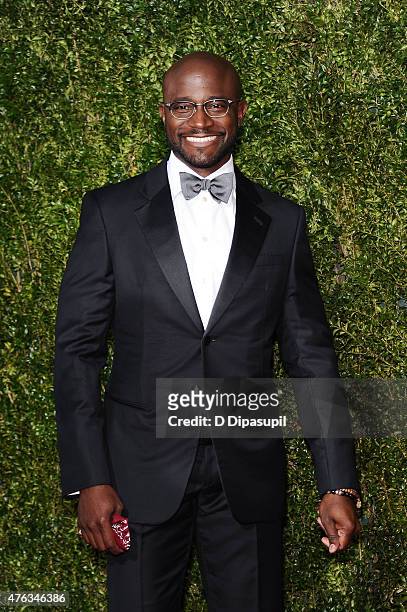 Taye Diggs attends the American Theatre Wing's 69th Annual Tony Awards at Radio City Music Hall on June 7, 2015 in New York City.
