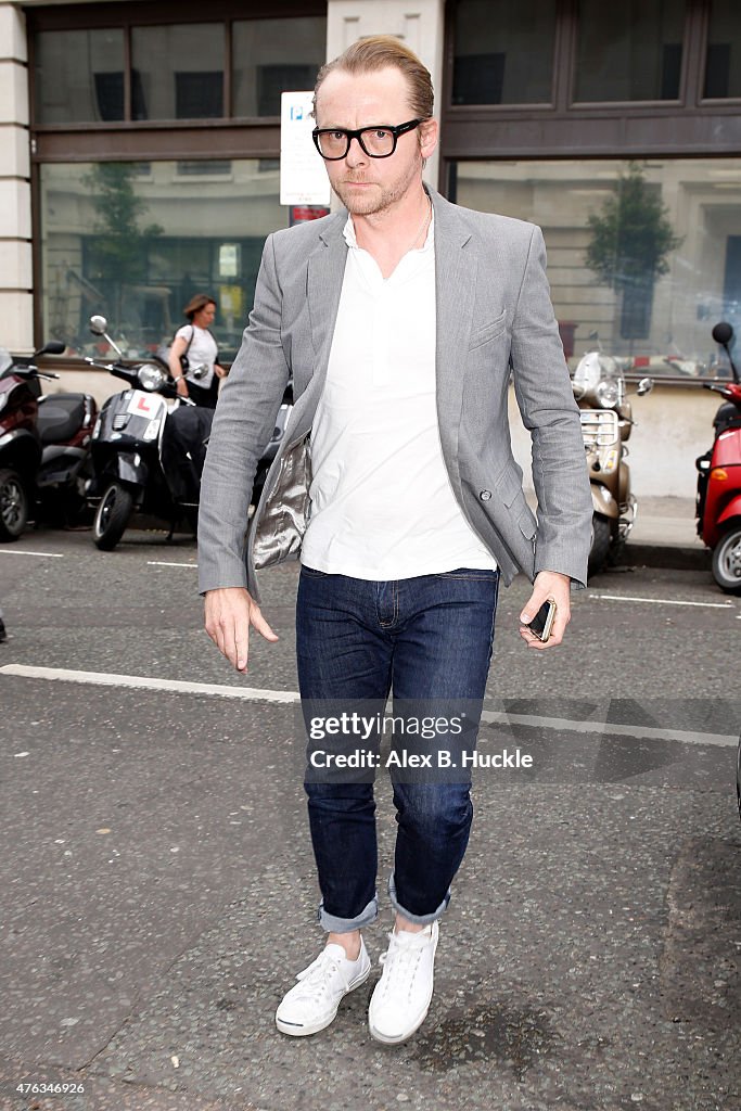 London Celebrity Sightings - June 8, 2015