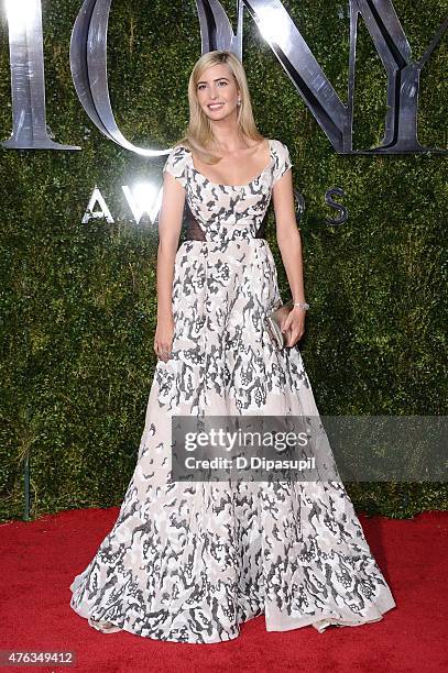 Ivanka Trump attends the American Theatre Wing's 69th Annual Tony Awards at Radio City Music Hall on June 7, 2015 in New York City.