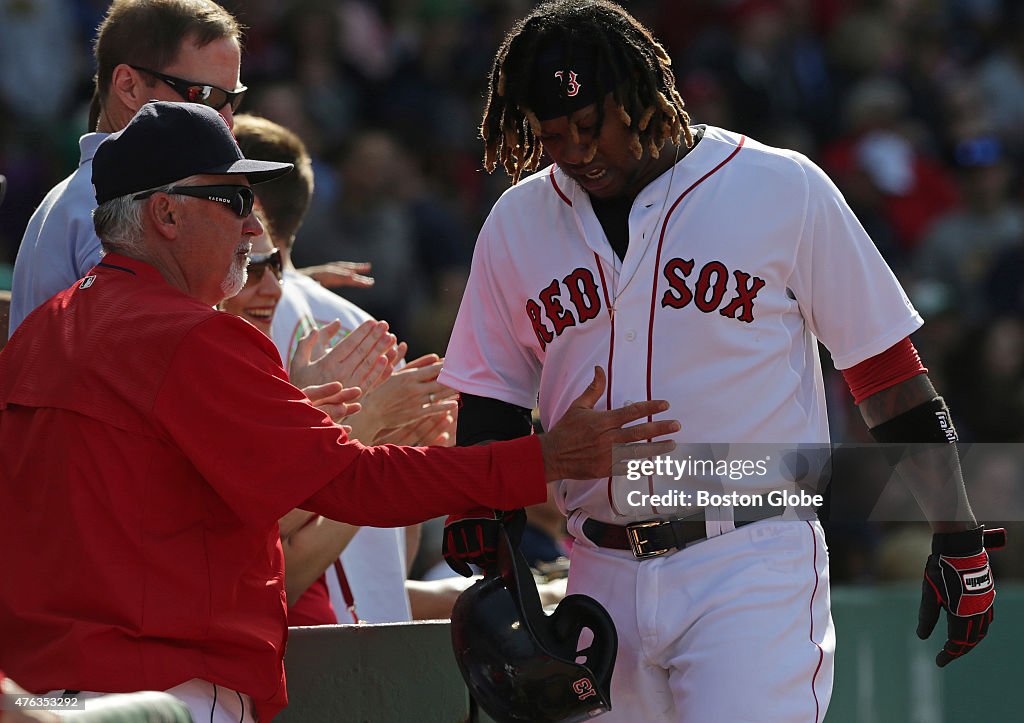 Boston Red Sox Vs. Oakland Athletics At Fenway Park