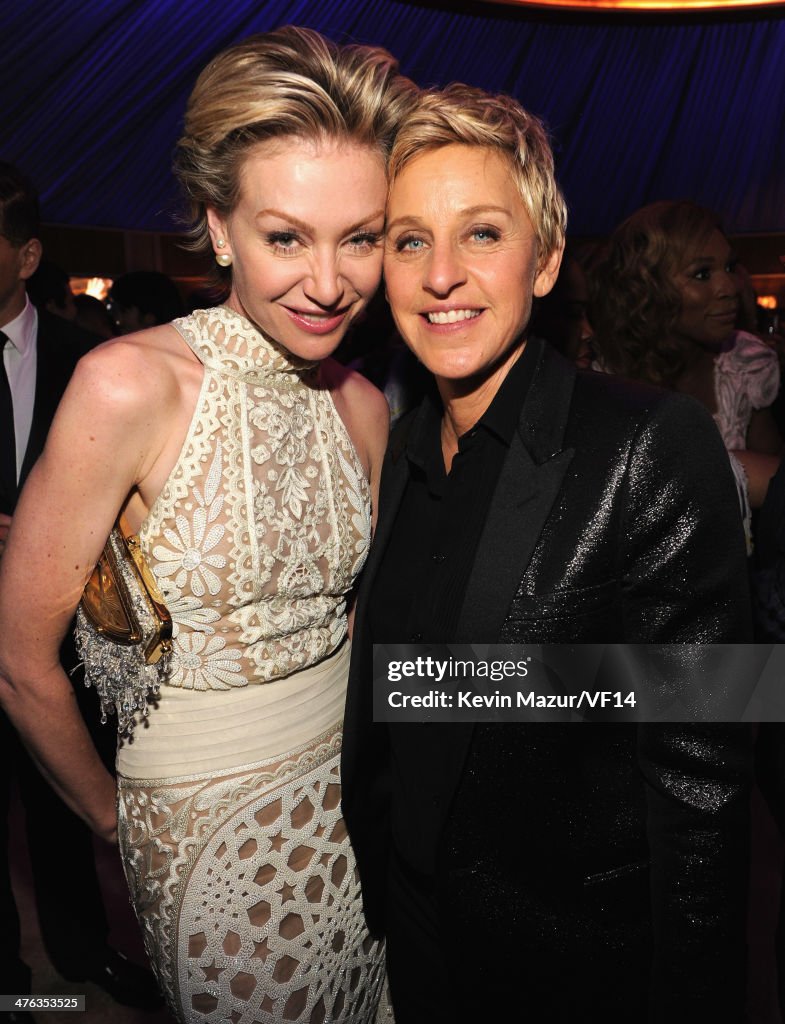 2014 Vanity Fair Oscar Party Hosted By Graydon Carter - Inside