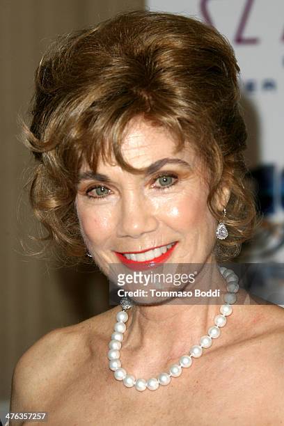 Actress Barbi Benton attends the Norby Walters' 24nd annual Night Of 100 Stars Oscar viewing gala held at the Beverly Hills Hotel on March 2, 2014 in...