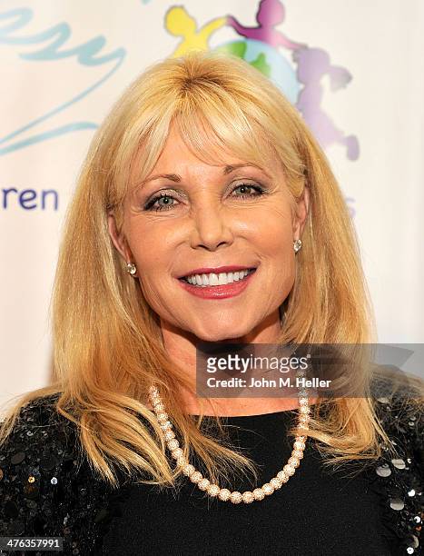 Actress Pamela Bach Hasselhoff attends the 15th Annual Academy Awards Viewing Partying Benefiting Children Uniting Nations at Warner Bros. Estate on...