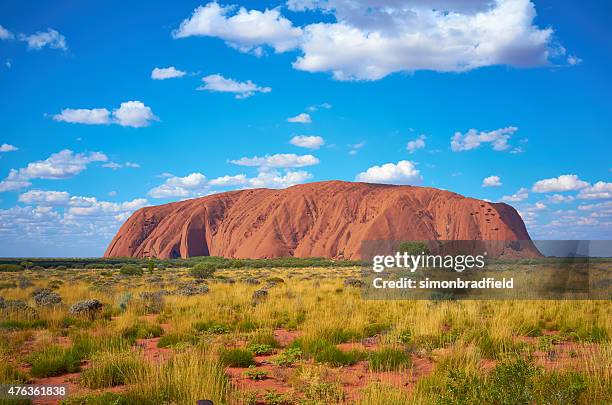 uluru - uluru rock stock pictures, royalty-free photos & images